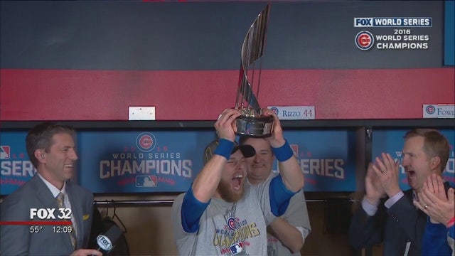 Ben Zobrist's big hit gives Cubs newcomer World Series MVP