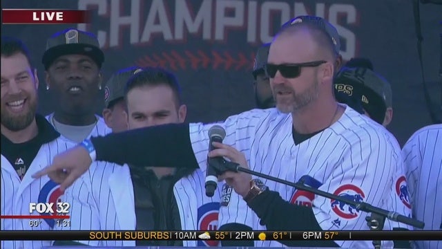 Want to meet retiring Cubs catcher David Ross?
