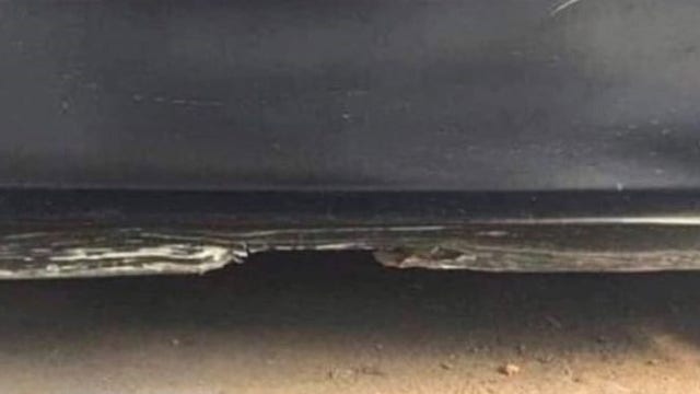 Broken car door or beach scene? Optical illusion sparks social media debate