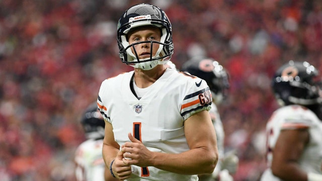 AP source: Bears release kicker Cody Parkey