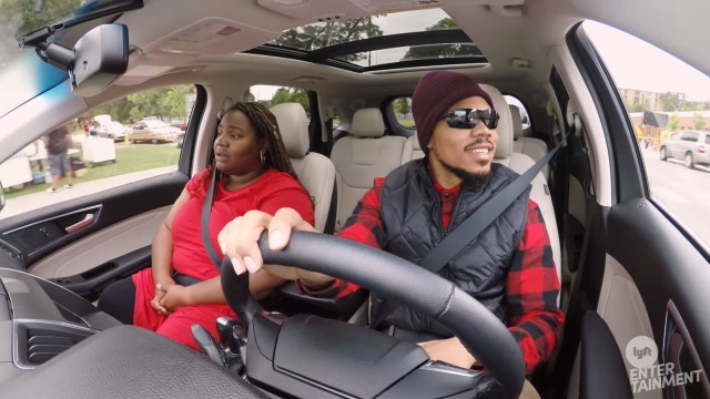 Chance The Rapper goes undercover as Lyft driver to raise money for arts
