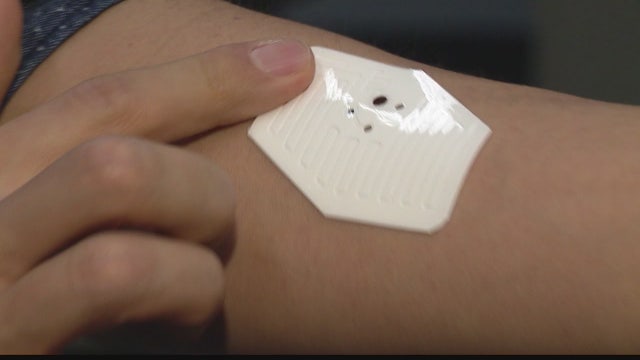 Northwestern developing patch to monitor health through sweat