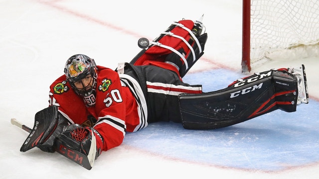 No Corey Crawford as Chicago Blackhawks begin practicing again