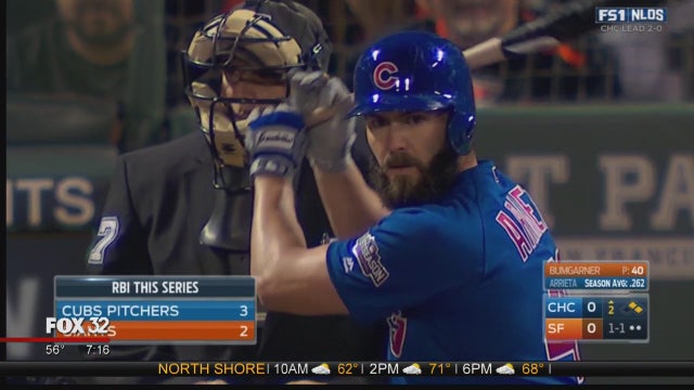 Giants top Cubs 6-5 in 13 to force Game 4 in NLDS