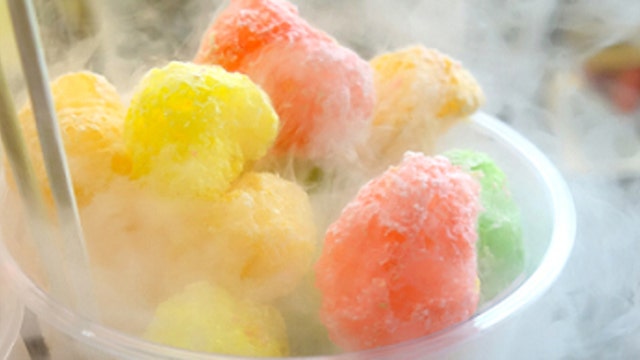 FDA warns against eating 'Dragon's Breath,' foods prepared with liquid nitrogen