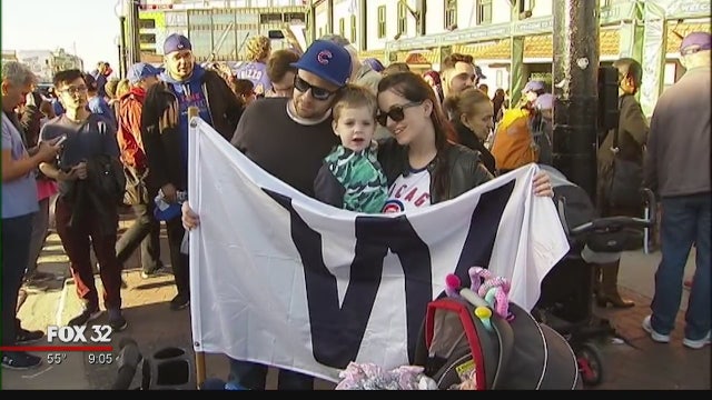 Party rages on in Wrigleyville after World Series win
