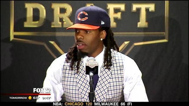 Bears WR White to remain on PUP list for rest of season