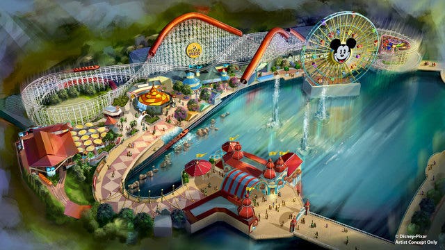 Disney's California Screamin' closing, Pixar Pier opens in Summer 2018 with new Incredicoaster