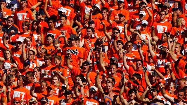 Illinois to stop playing 'war chant' music at games