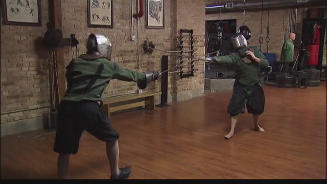 Local gym trading treadmills for medieval sword fighting