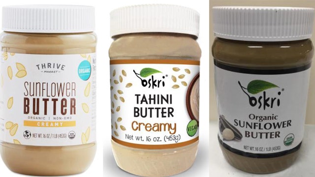 Oskri sunflower butter and tahini butter recalled due to listeria risk