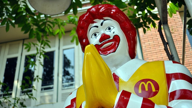 McDonald's: Ronald McDonald keeping a lower profile