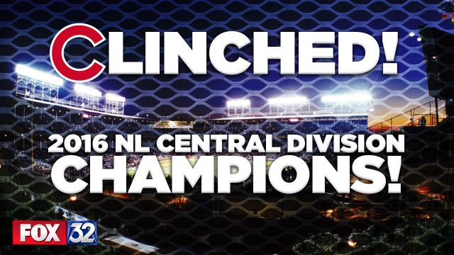Cubs clinch NL Central title with Cardinals loss