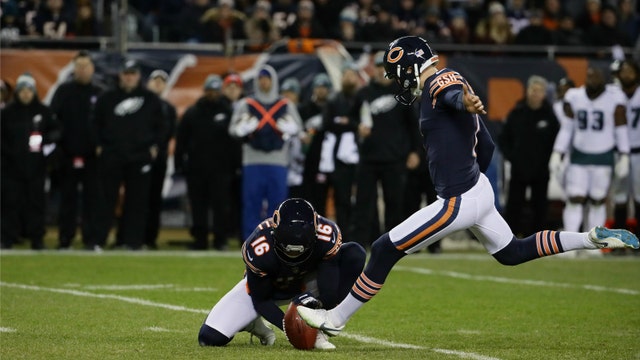 Eagles beat Bears 16-15