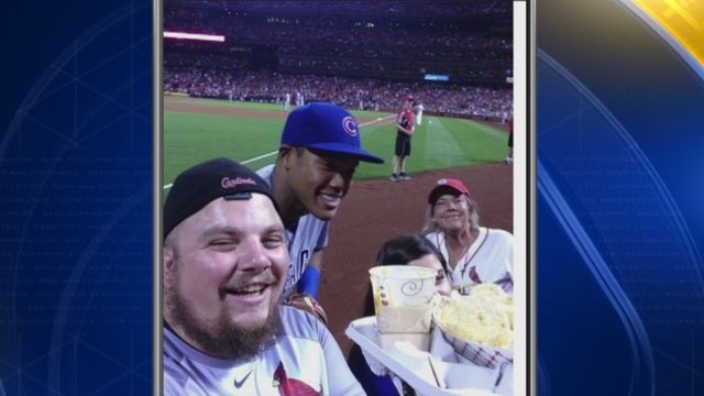 'Nacho man' relates Cub's collision with snacks in St. Louis