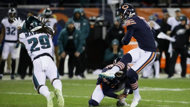 NFL: Cody Parkey's missed game-winning field goal against Eagles officially ruled a block
