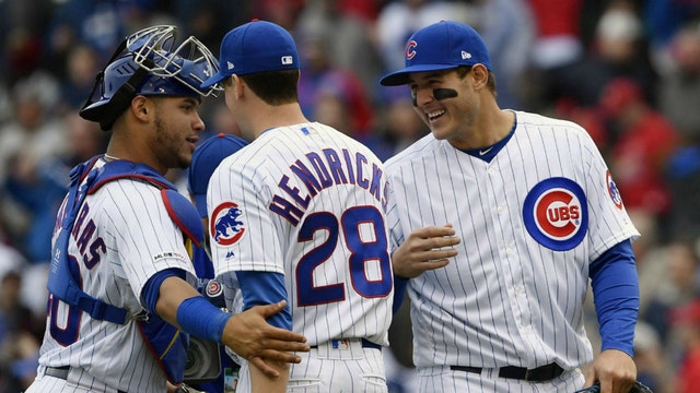 Cubs beat Cards 4-0, win 5th in row