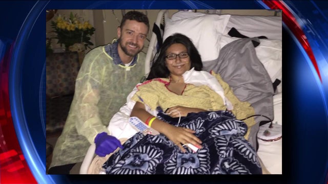 Justin Timberlake keeps promise to high school shooting victim