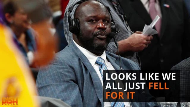 Shaq jumps on the flat earth train