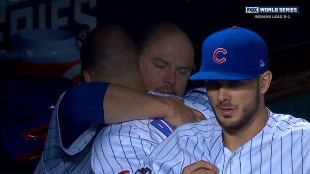 Longtime pals Ross, Lester keep Cubs alive in World Series