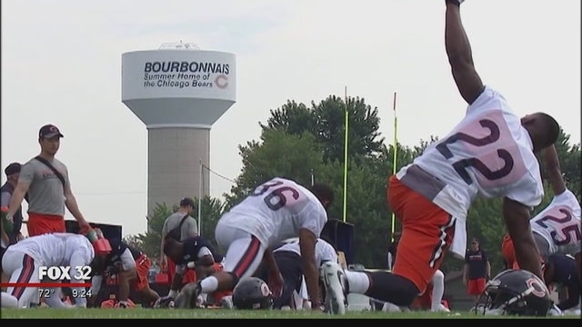 Bears dealing with changes on offensive line