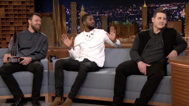 Cubs' Dexter Fowler cracked a good Steve Bartman joke on 'The Tonight Show'