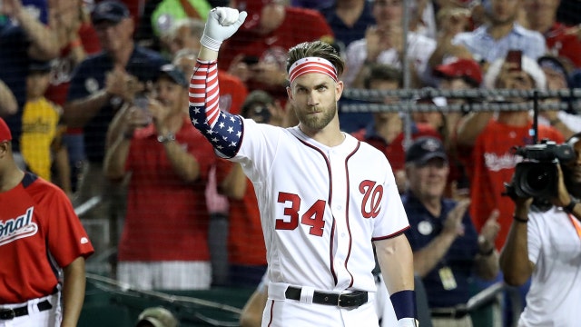 Nationals' Bryce Harper wins Home Run Derby
