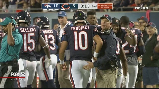 Trubisky to open season as Bears' No. 2 quarterback