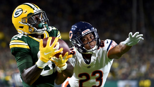 Rodgers returns from injury, Packers beat Bears 24-23