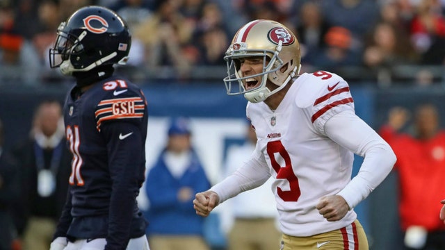 49ers place franchise tag on kicker Robbie Gould