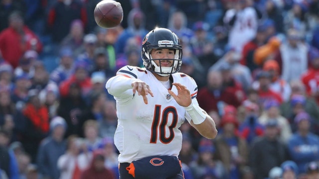 Bears' Mitchell Trubisky selected NFC offensive player of the week