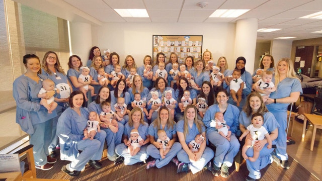 Baby boom for hospital staff brings 32 babies in 2018