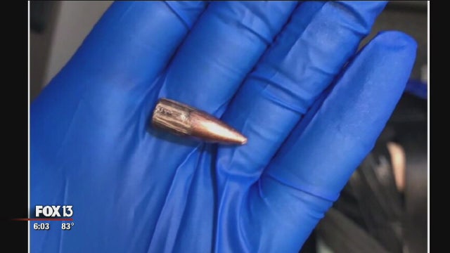 Celebratory gunfire grazes baby, damages home