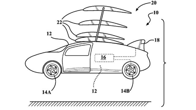 Sick of traffic? Toyota files patent for flying car technology