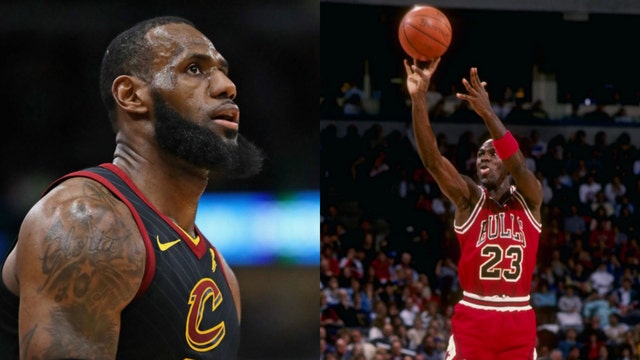 Rare Air: LeBron on cusp of passing Jordan's scoring mark