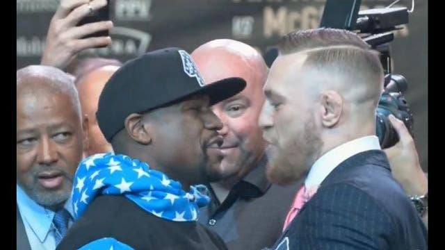 Mayweather-McGregor to be shown live in movie theaters