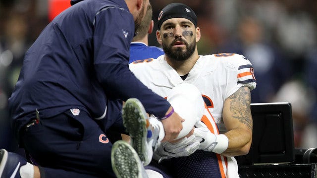 Bears TE Zach Miller won't set limits on recovery from leg injury