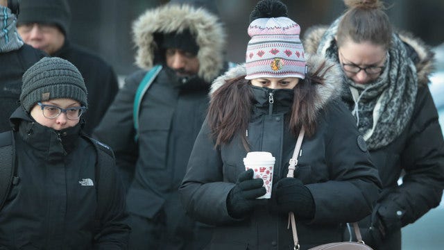 Chicago weather: Frigid air hangs around Tuesday