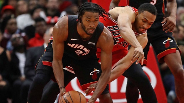 Bulls lose 10th straight game, fall to Heat 117-103