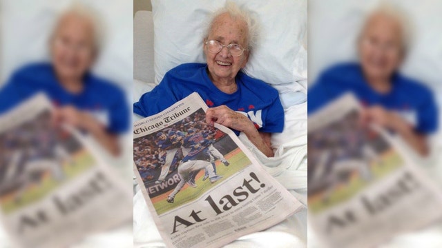 108-year-old die-hard Cubs fan passes away a happy woman