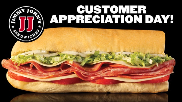 Jimmy John's offering $1 subs Thursday