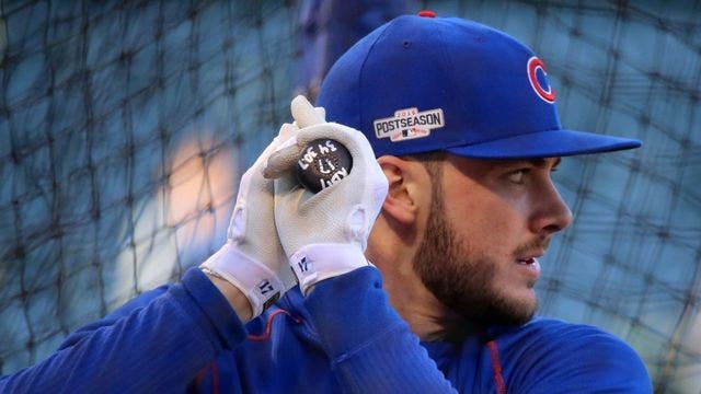 Cubs' Kris Bryant on disabled list with inflamed shoulder