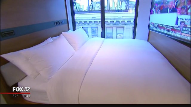 Micro hotel rooms coming soon to Chicago