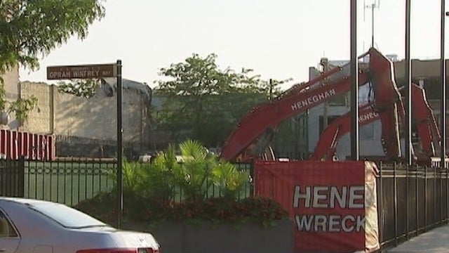 End of an era: Harpo Studios demolition begins