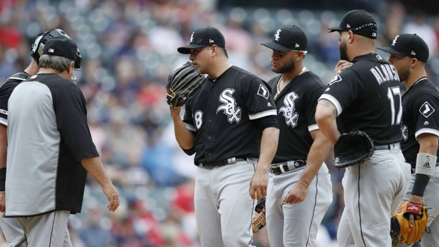 Indians blank White Sox 5-0 in rain-shortened game