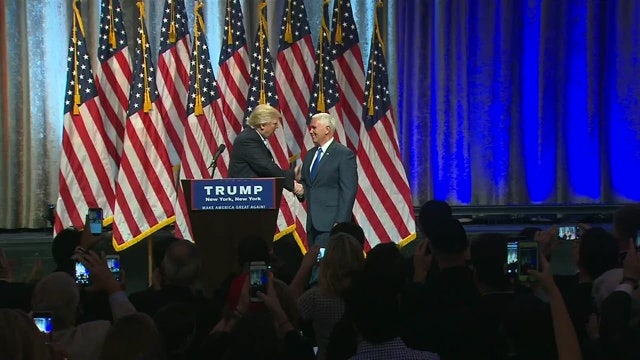 Trump introduces Gov. Pence as VP choice