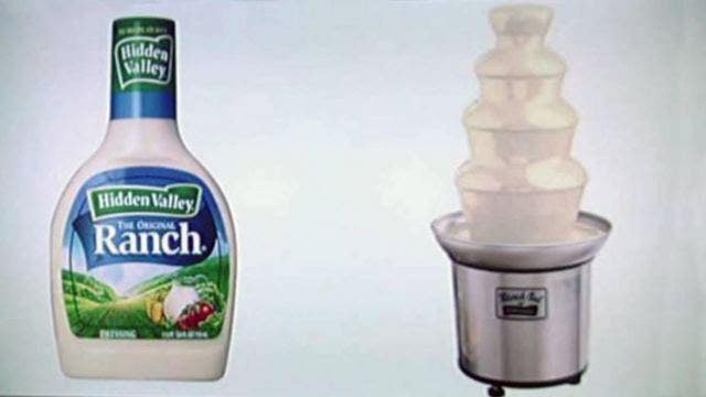 Hidden Valley Ranch now offering cascading dressing fountain