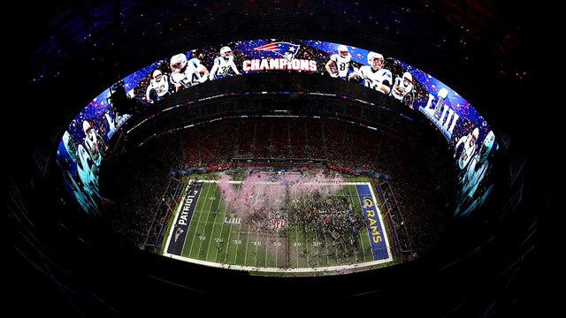 Super Bowl LIII had the lowest ratings in 10 years