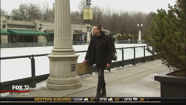 German student hitchhiking across US with empty pockets