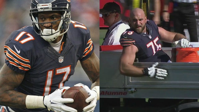 Bears' Jeffery suspended, Long out for season